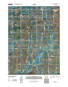 Bridgewater 2010 topographic map thumbnail