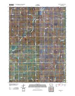Nevinville 2010 topographic map thumbnail