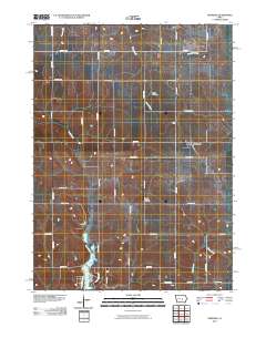 Newburg 2010 topographic map thumbnail
