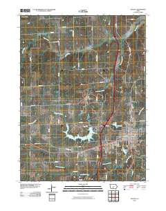 Osceola 2010 topographic map thumbnail