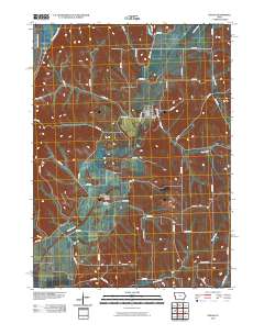 Pisgah 2010 topographic map thumbnail