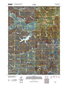 Paris 2010 topographic map thumbnail