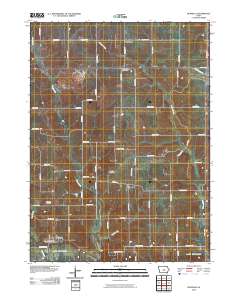 Runnells 2010 topographic map thumbnail