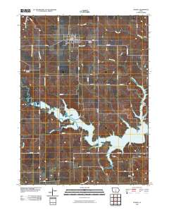 Russell 2010 topographic map thumbnail