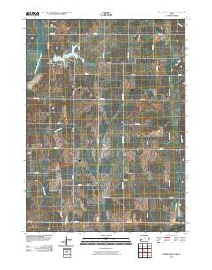 Prairie Rose Lake 2010 topographic map thumbnail