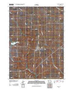 Rhodes 2010 topographic map thumbnail
