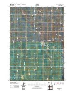 Whittemore 2010 topographic map thumbnail