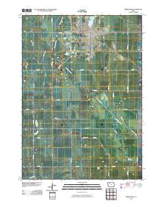 Emmetsburg 2010 topographic map thumbnail