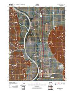 Rock Bluff 2010 topographic map thumbnail