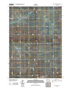 Schaller North 2010 topographic map thumbnail