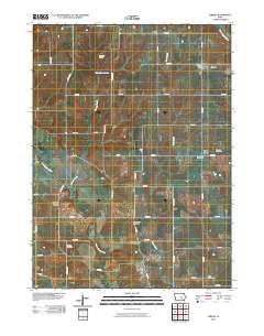 Gibson 2010 topographic map thumbnail