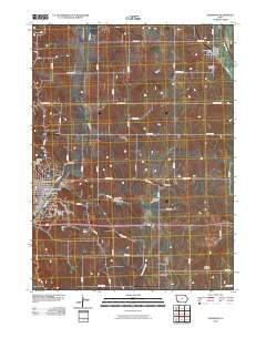 Glenwood 2010 topographic map thumbnail