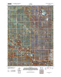 Jefferson West 2010 topographic map thumbnail
