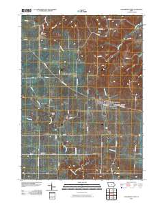 Strawberry Point 2010 topographic map thumbnail