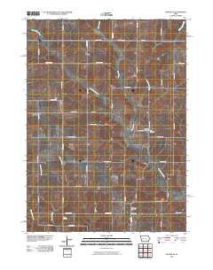 Baxter SE 2010 topographic map thumbnail