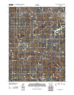 Centerville West 2010 topographic map thumbnail