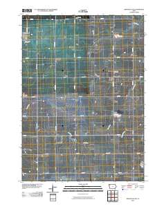 Granville East 2010 topographic map thumbnail
