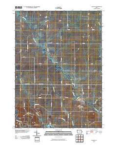 Coggon 2010 topographic map thumbnail