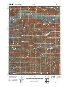 Millersburg 2010 topographic map thumbnail