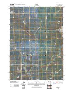 Primghar 2010 topographic map thumbnail