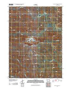 Belle Plaine SW 2010 topographic map thumbnail