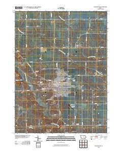 Washington 2010 topographic map thumbnail