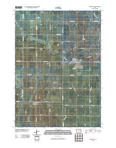 Dunkerton 2010 topographic map thumbnail