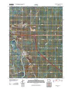 Gilbertville 2010 topographic map thumbnail