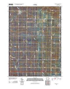 Bennett 2010 topographic map thumbnail