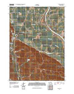 Homer 2010 topographic map thumbnail