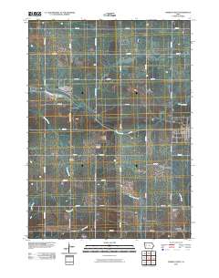 Odebolt West 2010 topographic map thumbnail