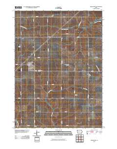 Melbourne 2010 topographic map thumbnail
