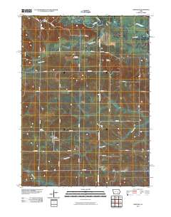 Hartwick 2010 topographic map thumbnail