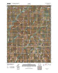 Carson NE 2010 topographic map thumbnail