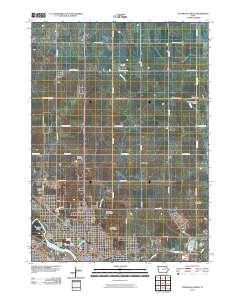 Waterloo North 2010 topographic map thumbnail
