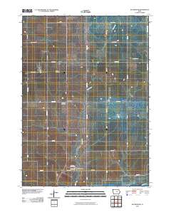 Buckingham 2010 topographic map thumbnail