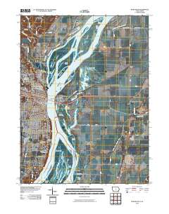 Burlington 2010 topographic map thumbnail