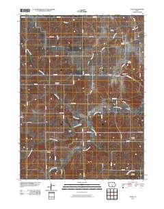 Attica 2010 topographic map thumbnail