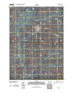Aurelia 2010 topographic map thumbnail