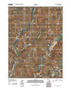 Blockton SE 2010 topographic map thumbnail