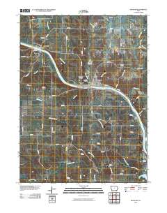 Bonaparte 2010 topographic map thumbnail