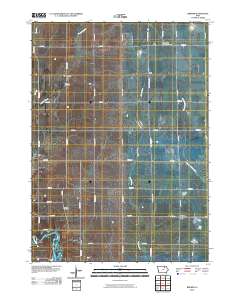 Bremer 2010 topographic map thumbnail