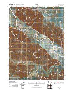 Agency 2010 topographic map thumbnail