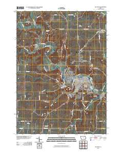 Decorah 2010 topographic map thumbnail