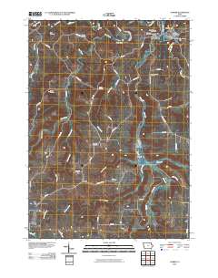 Garber 2010 topographic map thumbnail