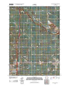 Clear Lake East 2010 topographic map thumbnail