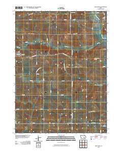 Deep River 2010 topographic map thumbnail