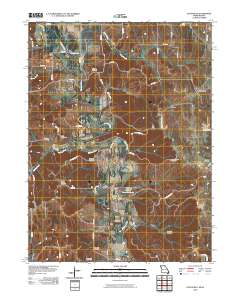 Coatsville 2010 topographic map thumbnail