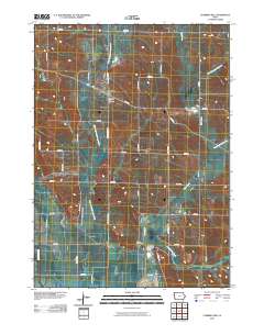 Climbing Hill 2010 topographic map thumbnail