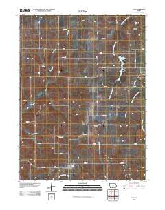 Clio 2010 topographic map thumbnail